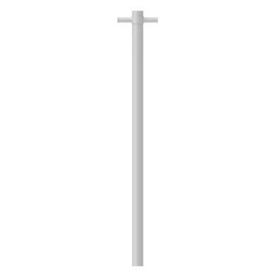 Nero Mecca Heated Vertical Towel Rail | Matte White |