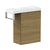 ADP Petite Rail Wall Hung 400mm Cabinet 550mm Top Single Bowl Vanity Cabinet