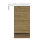 ADP Petite Rail Floor Mount 400mm Cabinet 550mm Top Single Bowl Vanity Cabinet