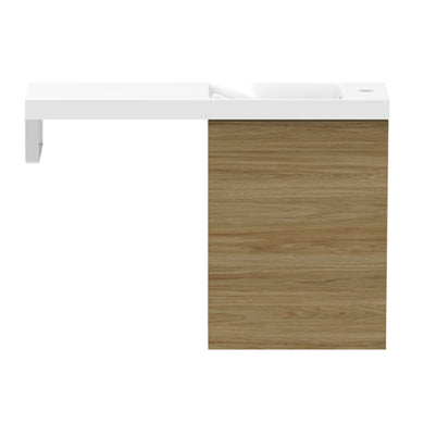 ADP Petite Rail Wall Hung 400mm Cabinet 800mm Top Single Bowl Vanity Cabinet