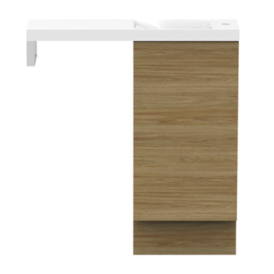 ADP Petite Rail Floor Mount 400mm Cabinet 800mm Top Single Bowl Vanity Cabinet