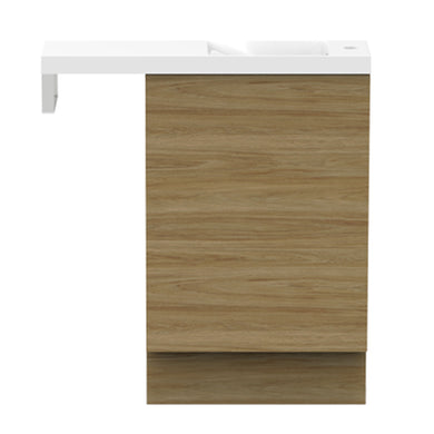 ADP Petite Rail Floor Mount 550mm Cabinet 800mm Top Single Bowl Vanity Cabinet