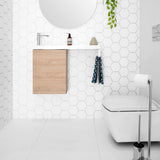 ADP Petite Rail Wall Hung 400mm Cabinet 800mm Top Single Bowl Vanity Cabinet