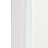 Pill Oval 1200mm x 900mm Frontlit LED Framed Mirror with Demister, Matte White Frame *Clearance Stock*