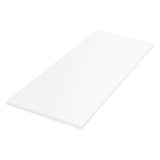 Pre-Cut 1200mm White Stone Silica Free Slab - No Holes Cut