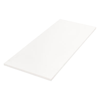 Pre-Cut 1200mm White Stone Silica Free Slab - No Holes Cut