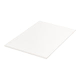 Pre-Cut 750mm White Stone Silica Free Slab - No Holes Cut