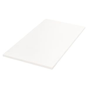 Pre-Cut 900mm White Stone Silica Free Slab - No Holes Cut