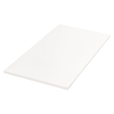 Pre-Cut 900mm White Stone Silica Free Slab - No Holes Cut