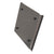 Retto Stainless Steel Drain Tray 395mm x 425mm, Brushed Gunmetal Black