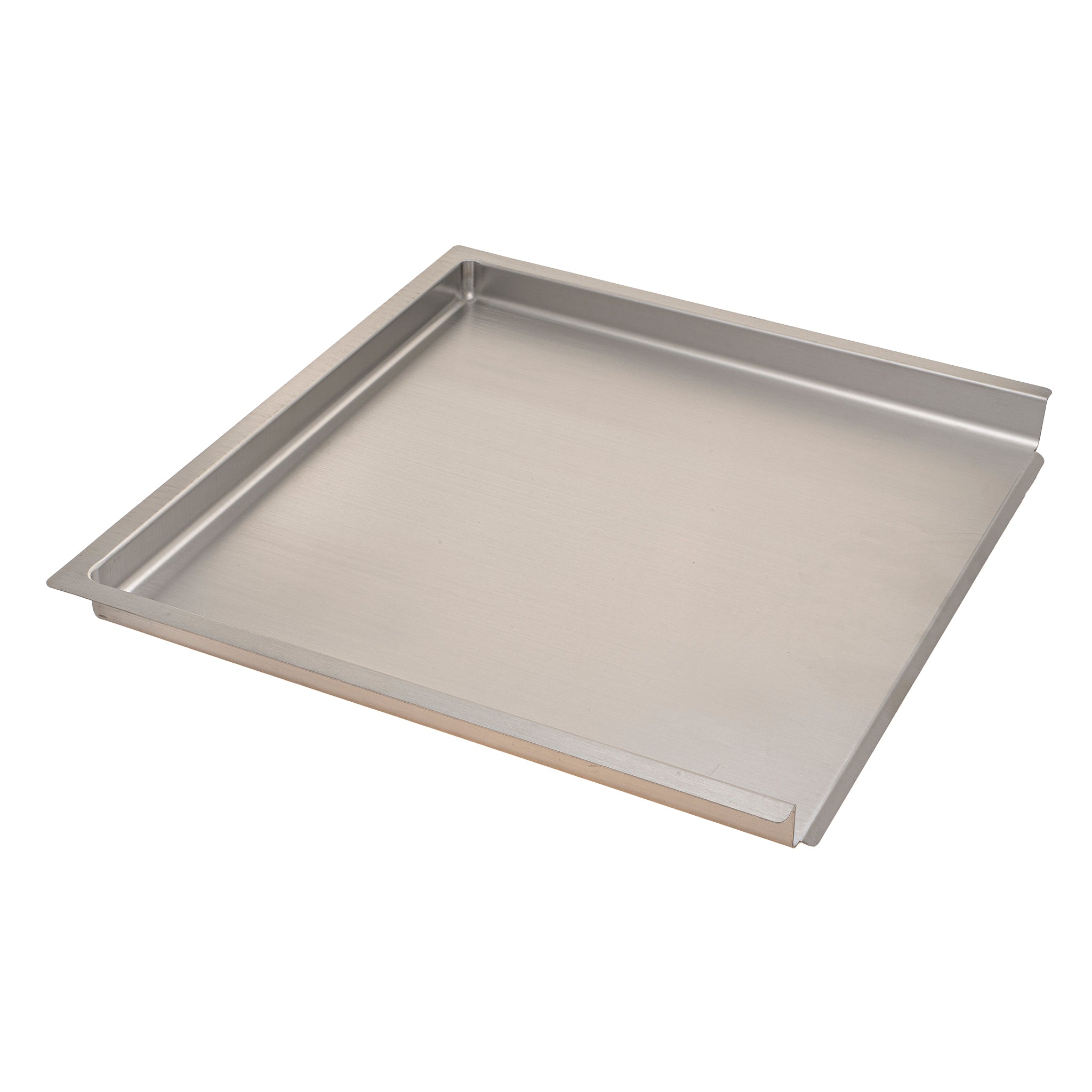 Retto Stainless Steel Drain Tray 395mm x 425mm, Brushed SS Nickel