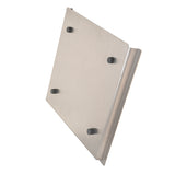 Retto Stainless Steel Drain Tray 395mm x 425mm, Brushed SS Nickel