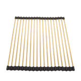 Retto Roller Mat 450mm x 320mm, Brushed Brass Gold