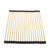 Retto Roller Mat 450mm x 320mm, Brushed Brass Gold
