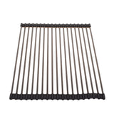 Retto Roller Mat 450mm x 320mm, Brushed Gunmetal Black