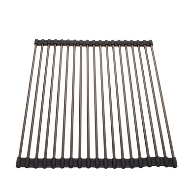 Retto Roller Mat 450mm x 320mm, Brushed Gunmetal Black