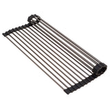 Retto Roller Mat 450mm x 320mm, Brushed Gunmetal Black