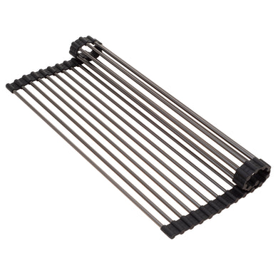 Retto Roller Mat 450mm x 320mm, Brushed Gunmetal Black