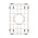 Retto II Stainless Steel Sink Grid 250 x 400mm with Centre Waste Hole, Brushed SS Nickel