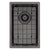 Retto II Stainless Steel Sink Grid 250 x 400mm with Rear Waste Hole, Brushed Gunmetal Black