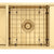 Retto II Stainless Steel Sink Grid 400 x 400mm with Centre Waste Hole, Brushed Brass Gold
