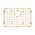 Retto II Stainless Steel Sink Grid 600 x 400mm with Rear Waste Hole, Brushed Brass Gold