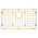 Retto II Stainless Steel Sink Grid 700 x 400mm with Rear Waste Hole, Brushed Brass Gold