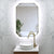 Radiant Jewel 600mm x 900mm LED Mirror with Jewelled Edge and Demister *Clearance Stock*