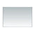 Rectangular 1500mm x 800mm Frameless Mirror with Polished Edge