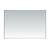 Rectangular 450mm x 600mm Frameless Mirror with Polished Edge