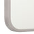 Retti Rectangular 600mm x 900mm Mirror with Brushed Nickel Frame