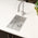 Retto II 290mm x 440mm x 230mm Small Stainless Steel Sink, Brushed SS Nickel