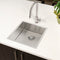 Retto II 450mm x 450mm x 230mm Stainless Steel Sink, Brushed SS Nickel