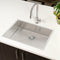 Retto II 650mm x 450mm x 230mm Stainless Steel Sink, Brushed SS Nickel