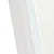 Riri Oblong 500mm x 900mm Frontlit LED Mirror with Matte White Frame and Demister