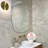 Riri Oblong 600mm x 900mm Frameless Mirror with Polished Edge