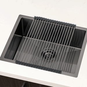 Retto Roller Mat 450mm x 320mm, Brushed Gunmetal Black