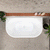 Avalon 1300mm Back to Wall Freestanding Bath, Gloss White