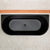 Avalon 1700mm Back to Wall Freestanding Bath, Matte Black