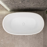 Byron Egg Oval Freestanding Bath | Gloss White or Matte White, 1200mm to 1800mm |