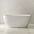 Egg Oval Freestanding Bath | 4 Sizes from 1400mm to 1700mm, Gloss White or Matte White |