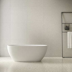 Egg Oval 1500mm Freestanding Bath, Gloss White