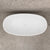 Byron Egg 1500mm Oval Freestanding Bath, Gloss White