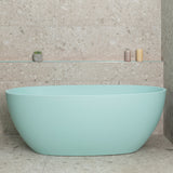 Byron Egg 1500mm Oval Freestanding Bath, Matte Duck Egg Blue - SPECIAL EDITION