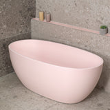 Byron Egg 1500mm Oval Freestanding Bath, Matte Light Pink - SPECIAL EDITION