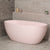 Byron Egg 1500mm Oval Freestanding Bath, Matte Light Pink - SPECIAL EDITION
