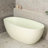 Byron Egg 1500mm Oval Freestanding Bath, Matte Light Pistachio - SPECIAL EDITION