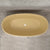 Byron Egg 1600mm Oval Freestanding Bath, Matte Vanilla Beige - SPECIAL EDITION