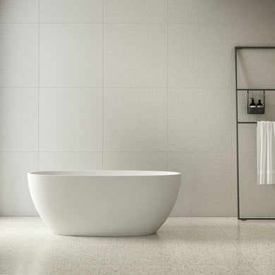 Egg Oval 1500mm Freestanding Bath, Matte White