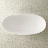 Egg Oval 1500mm Freestanding Bath, Matte White